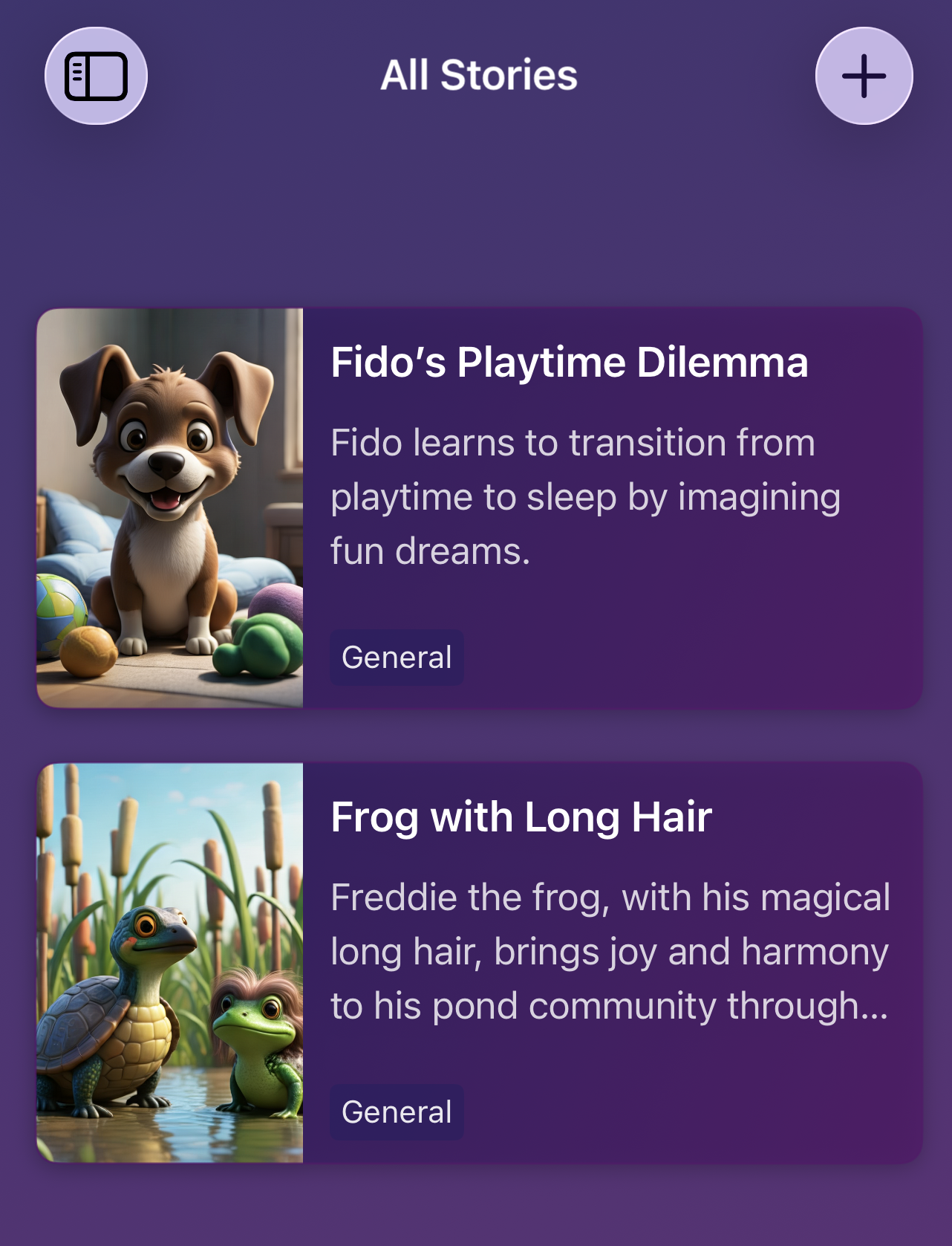 Bedtime Snuggles App